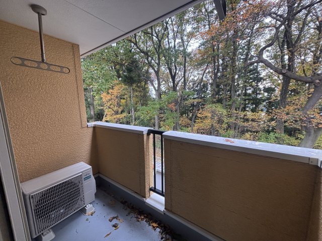 バルコニー　広々としたバルコニーです