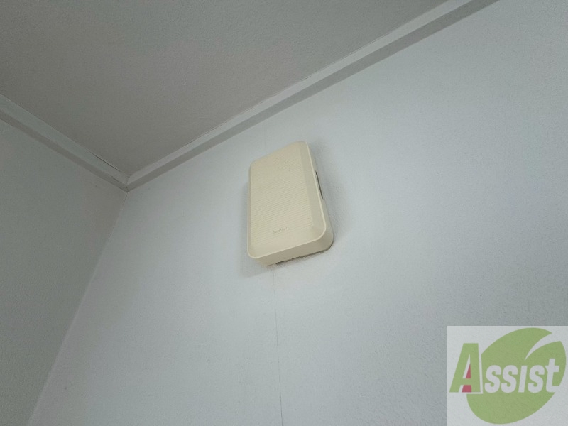 セキュリティ　来客時にはこちらのチャイムが鳴りますよ。