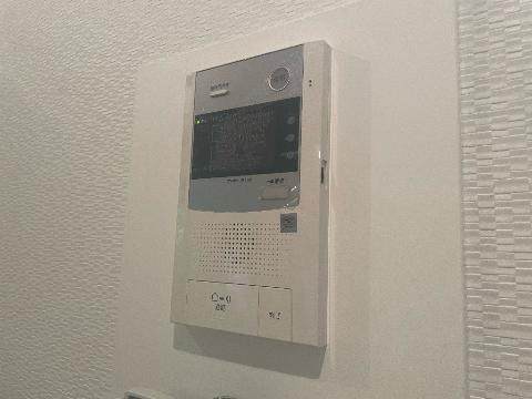セキュリティ　カメラ付インターホン（イメージ）