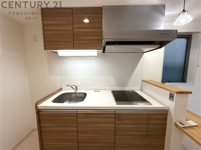 キッチン　IHコンロ付きのシステムキッチン♪