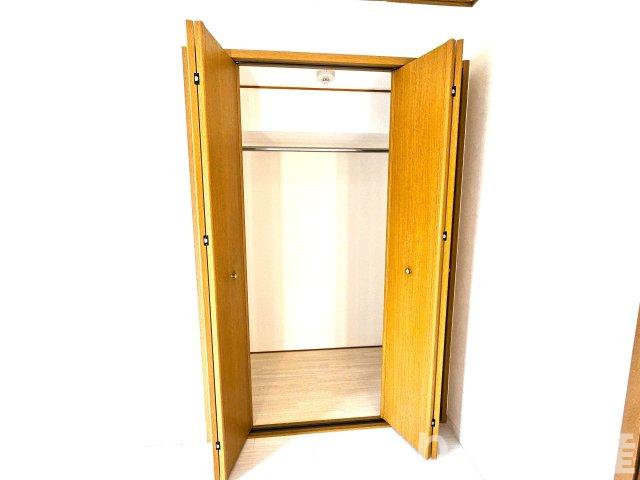 収納　十分な収納スペースがあります