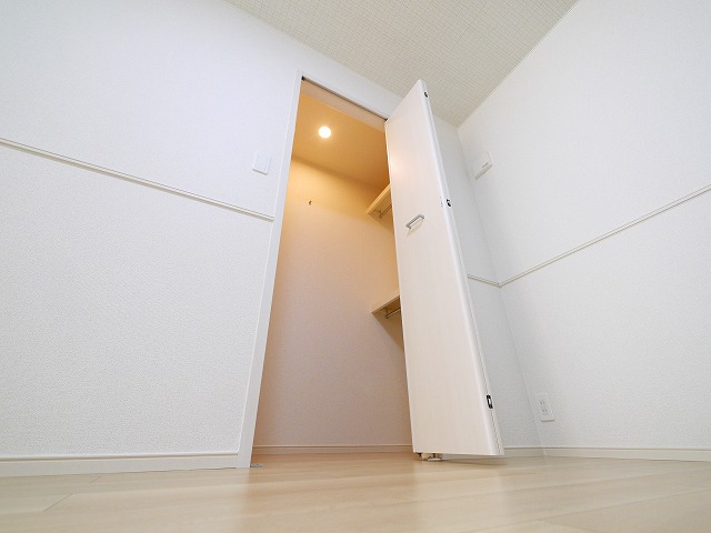 収納　ちょっとした収納スペースも充実しています