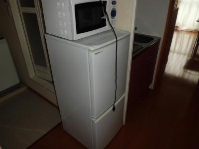 その他　冷蔵庫と電子レンジ。