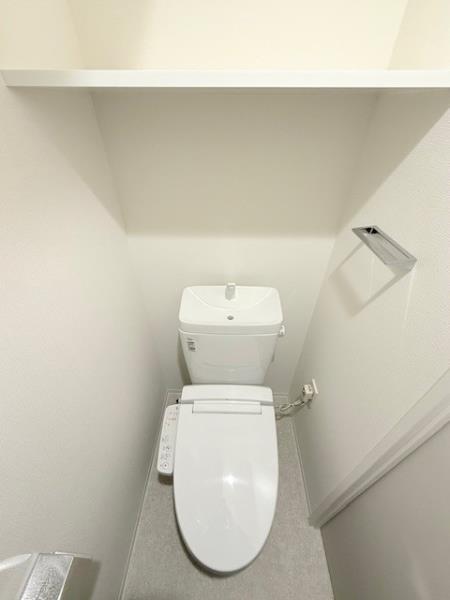 トイレ　ゆったりとした空間のトイレです