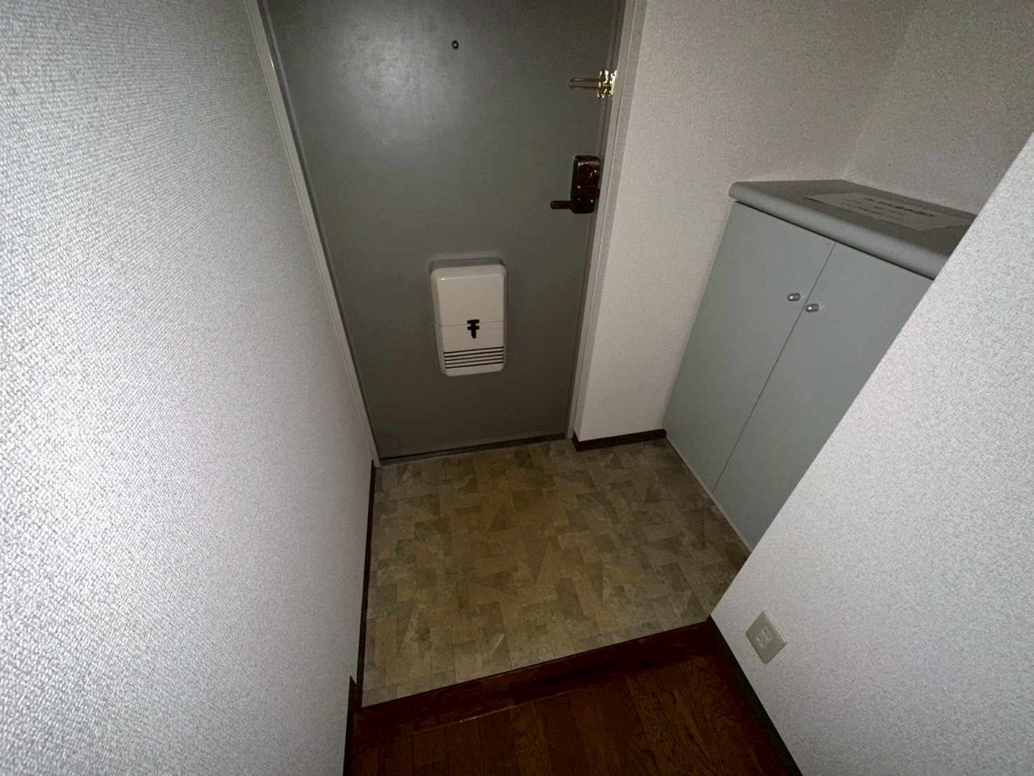 玄関　シューズボックス付き玄関です！