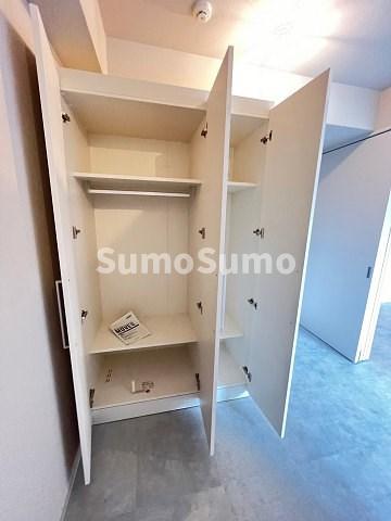 収納　大きなものも収納できそうです