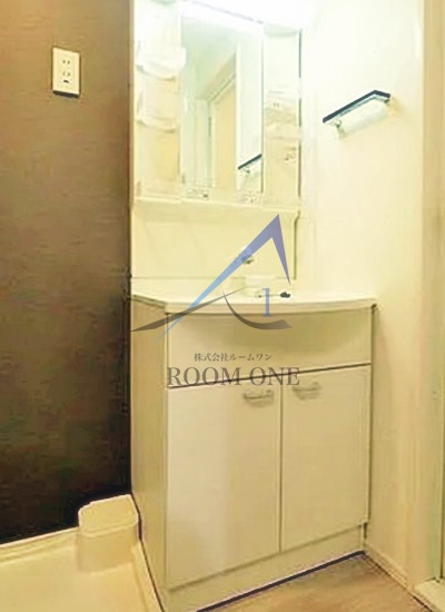 洗面設備　洗面台です。