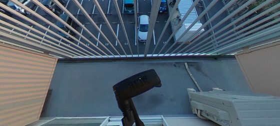 バルコニー　※別部屋の写真です