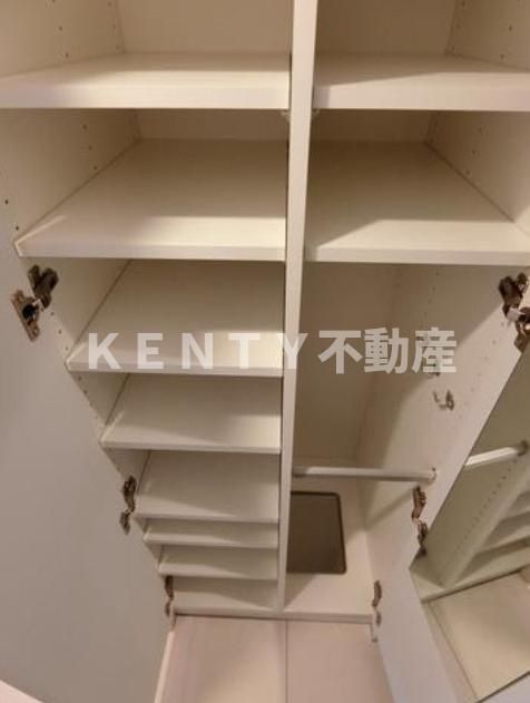 収納　収納のためのスペースです