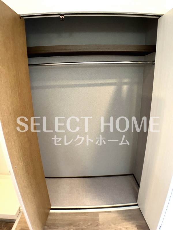 収納　大きなスペースがあり、収納には困りません