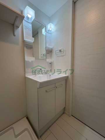 洗面設備　※参考写真です。同じ間取りの別部屋になります。