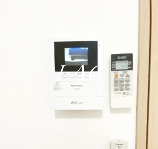 セキュリティ　モニター付きインターフォンです。