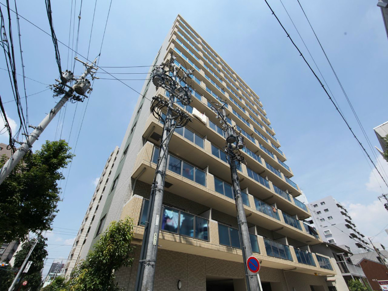 建物外観　外観　防犯カメラ付　オートロック　宅配ＢＯＸ