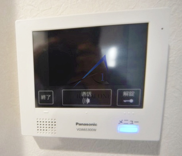 その他設備　モニター付きインターホンです。