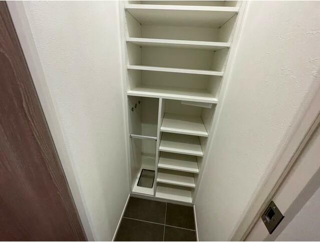 収納　たっぷりとした収納スペースです♪