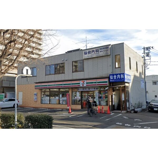 コンビニ　セブンイレブン仙台上杉3丁目店（コンビニ）まで80m