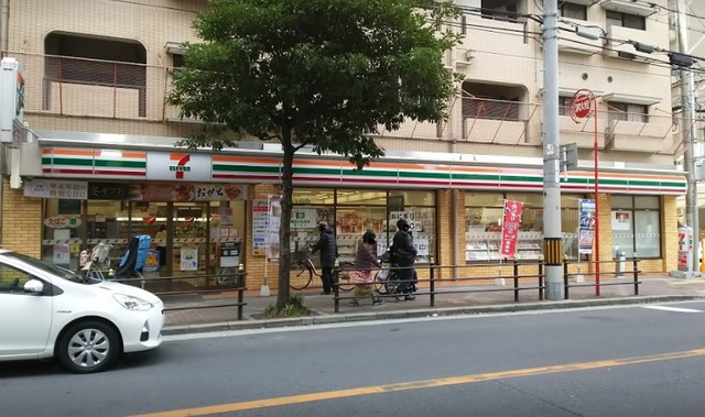 コンビニ　セブンイレブン地下鉄あびこ駅東店（コンビニ）まで507m