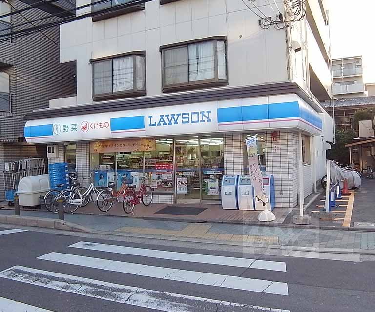 コンビニ　ローソン 伏見中書島店（コンビニ）まで300m