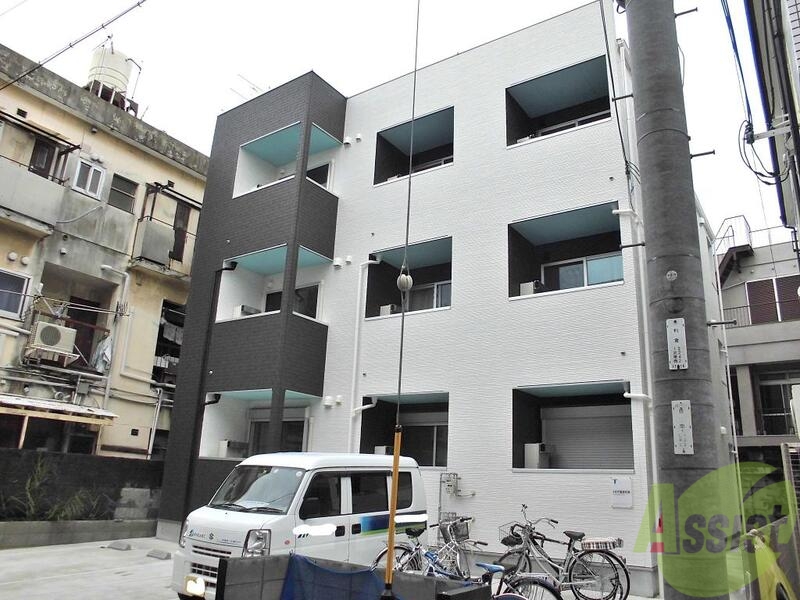 建物外観　豊中市服部西町「ミモザ服部天神」