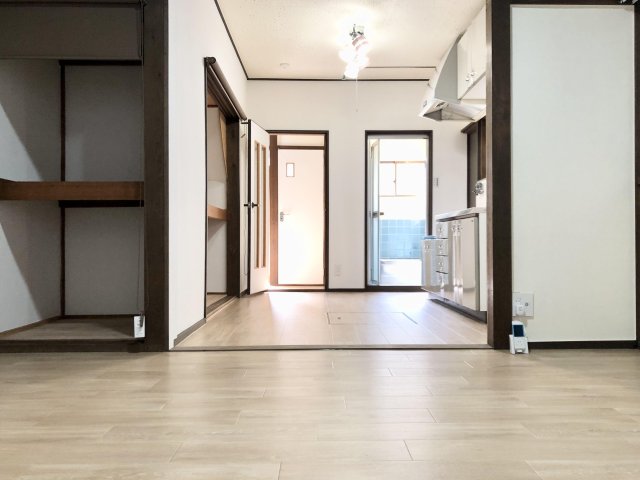 居室・リビング　大きな収納を備えたLDKを作りました。