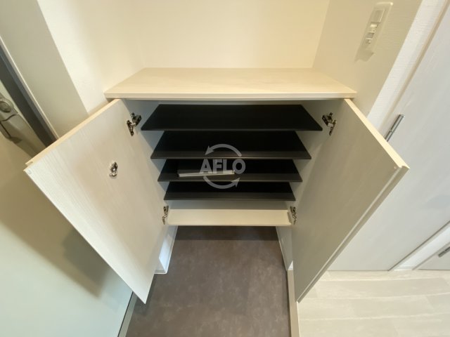 収納　エグゼ天神橋　シューズボックス