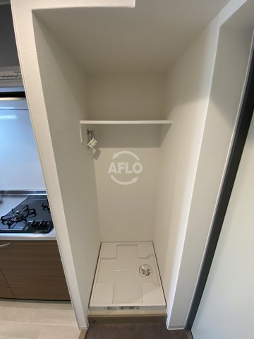 その他設備　エグゼ天神橋　洗濯機置き場