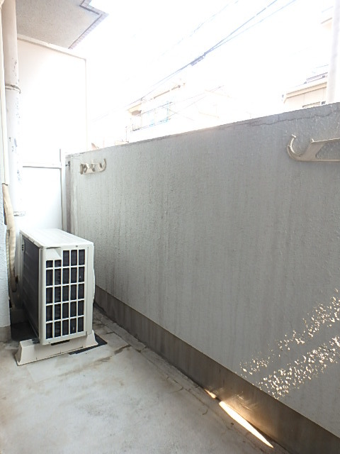 バルコニー　広々としたバルコニーです