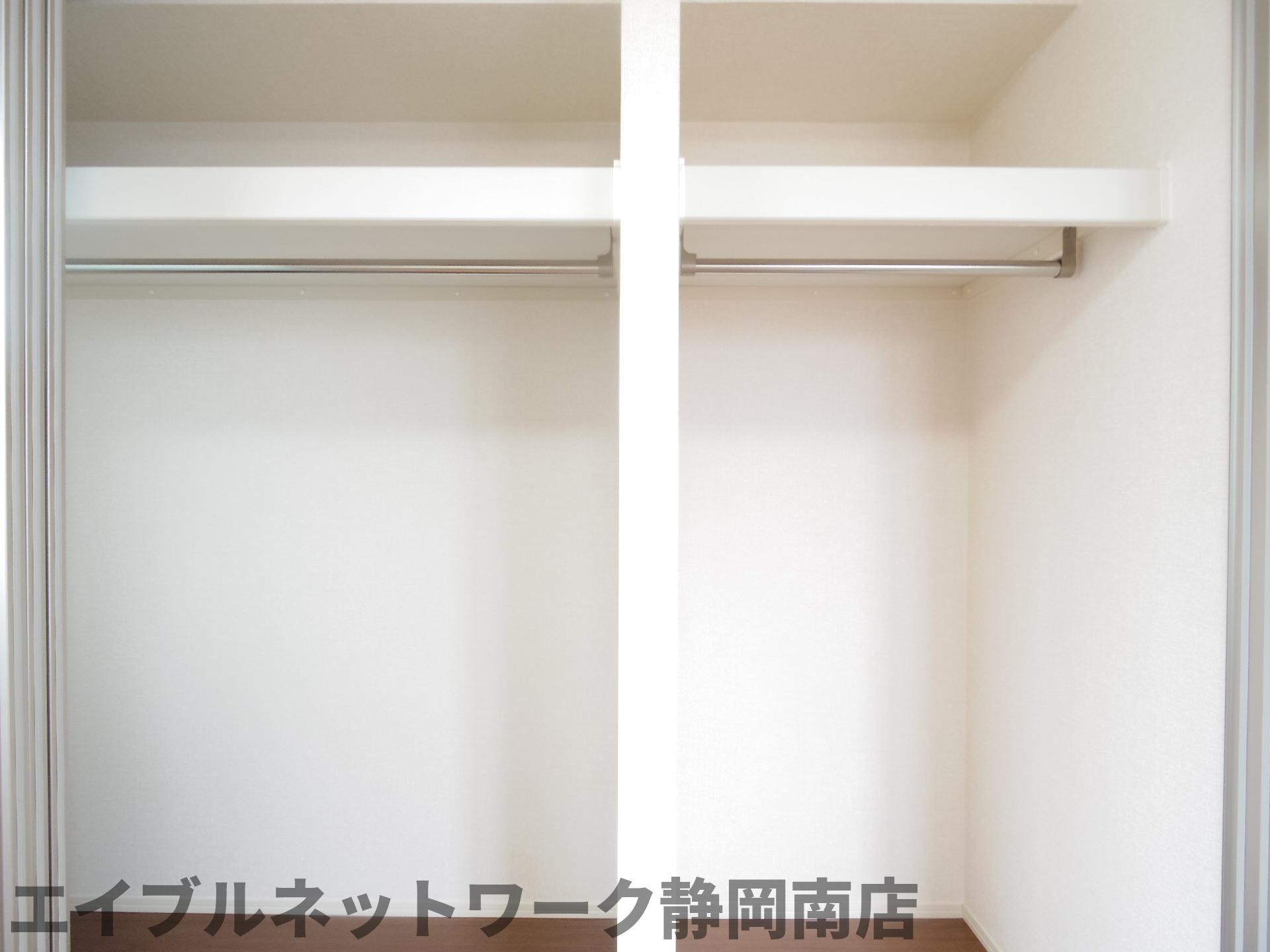 収納　たっぷりとした収納スペースです