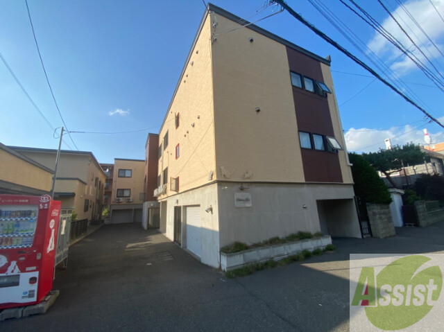 建物外観　札幌市北区北二十一条西「シャトーＮ２１」