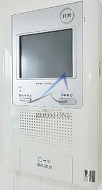 セキュリティ　モニター付きインターホンです。