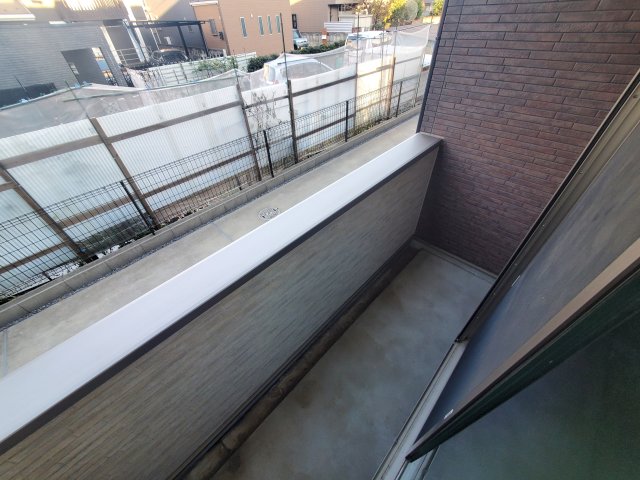 バルコニー　広々としたバルコニーです