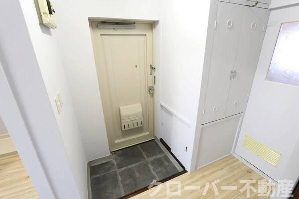 玄関　ビレッジハウスの同一物件・同一タイプの間取りの写真です
