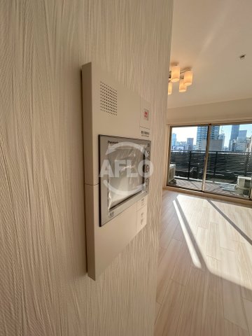 セキュリティ　レオングラン本町橋　TVモニター付きインターホン