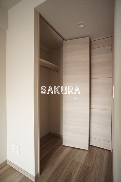 収納　お荷物の多い方でも安心のクローゼット付き♪