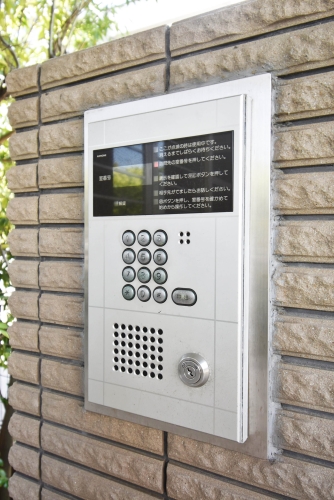 セキュリティ　※同物件別号室参考写真です。現状優先になります。