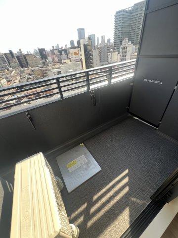 バルコニー　バルコニー付きです