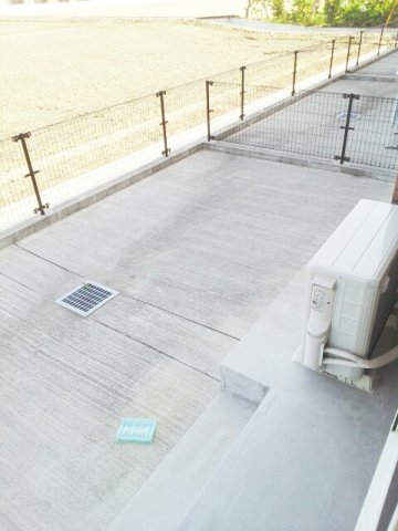 庭　【ヴィラ　エクレール　Ｂ】お庭でゆったりと過ごせます