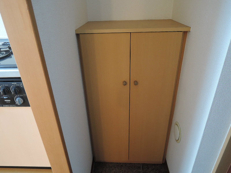 玄関　玄関にはシューズＢＯＸ備付けですっきり片付きます。