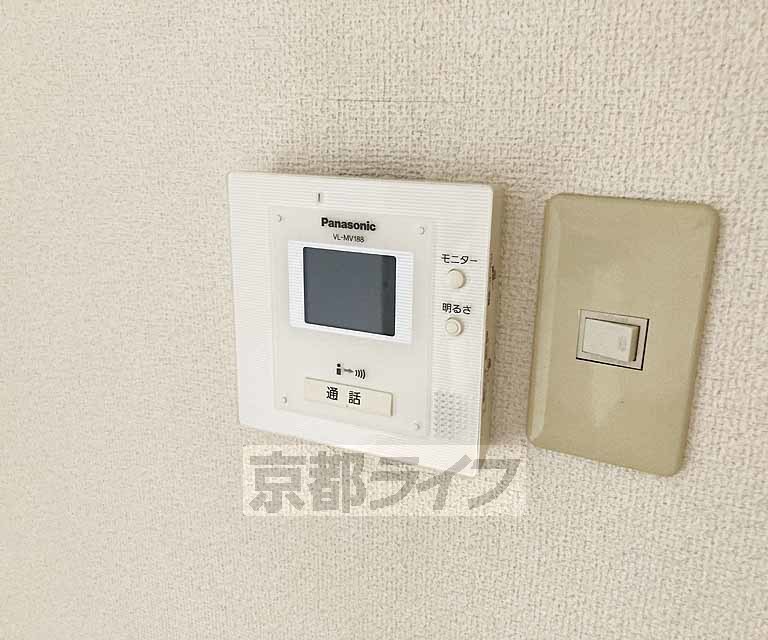 セキュリティ　モニター付きで安心・