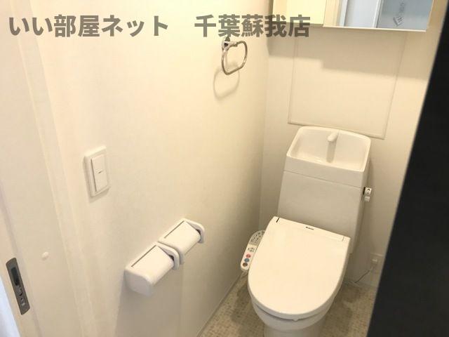 トイレ　ゆったりとした空間のトイレです