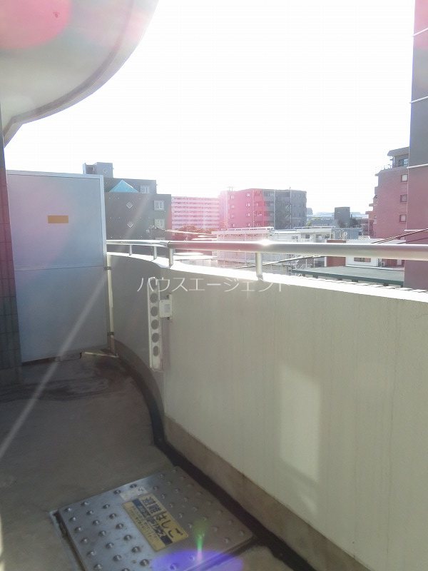 バルコニー　なかなかの広さのバルコニー。※参考画像・反転タイプ