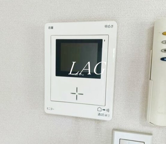 セキュリティ　モニター付きインターホンです。