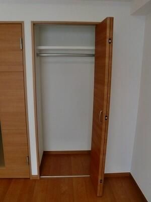収納　たっぷりとした収納スペースです