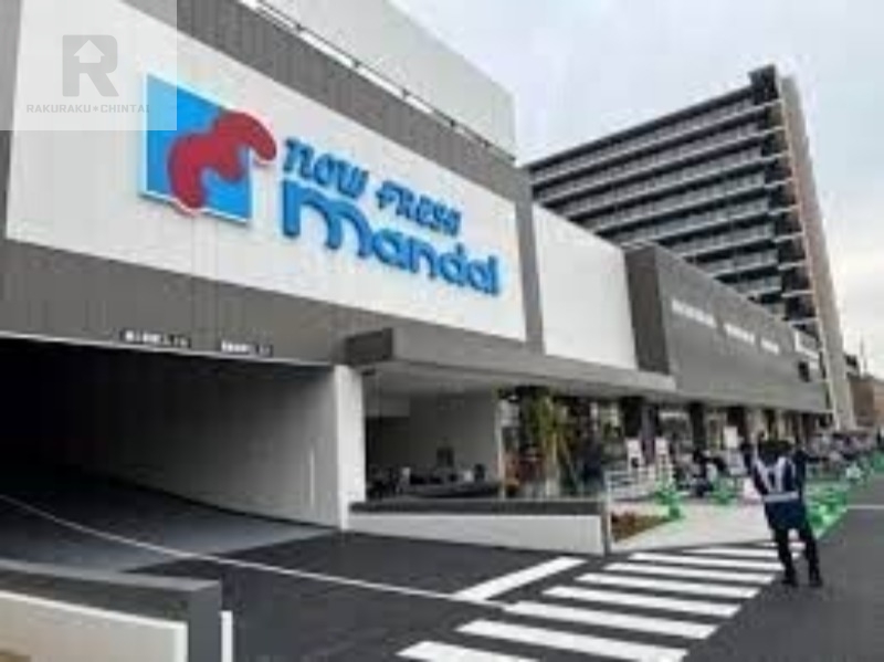 スーパー　万代瓢箪山西店（スーパー）まで488m