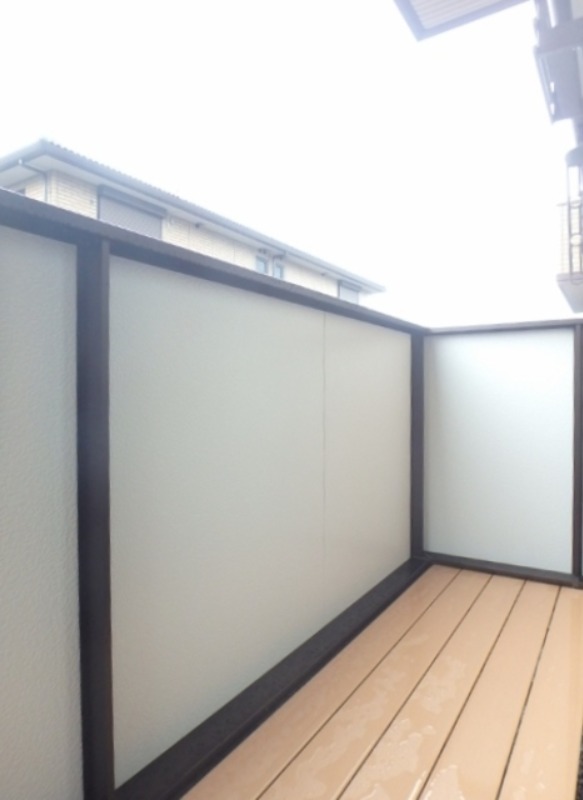 バルコニー　図面と現状に相違がある場合には現状を優先
