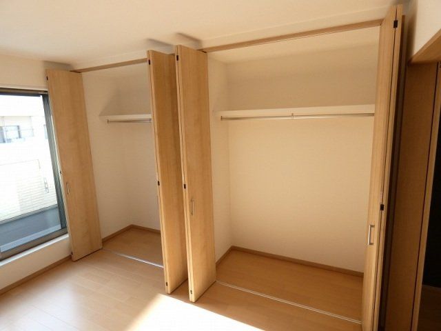 収納　大容量のクローゼットです。