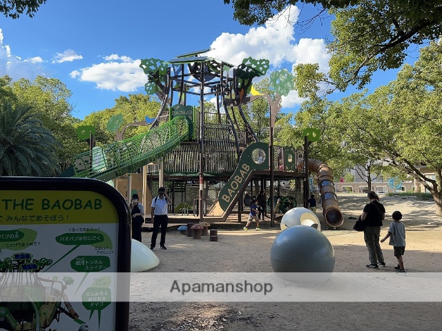 公園　江坂公園　遊具（公園）まで115m