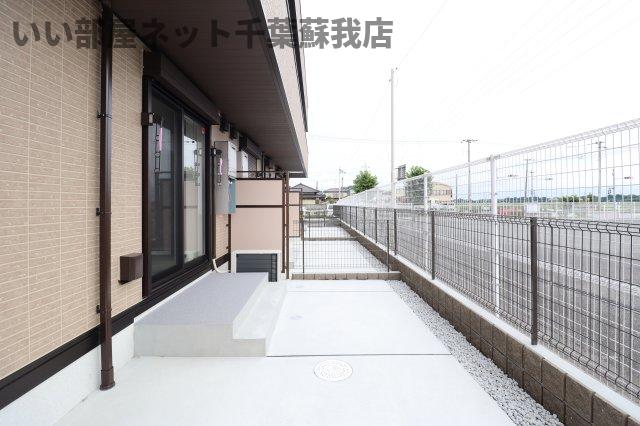 庭　お庭で自由な時間を過ごせます