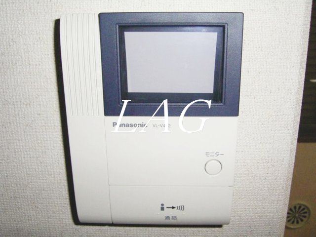 セキュリティ　モニター付きインターホンです。