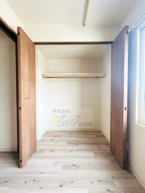 収納　大型クローゼット完備しています♪